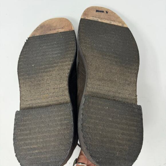 Officine Creative Suede Lace Up Hopkins Crepe Boots Dark Brown Size 44 / US 11 - Picture 9 of 10